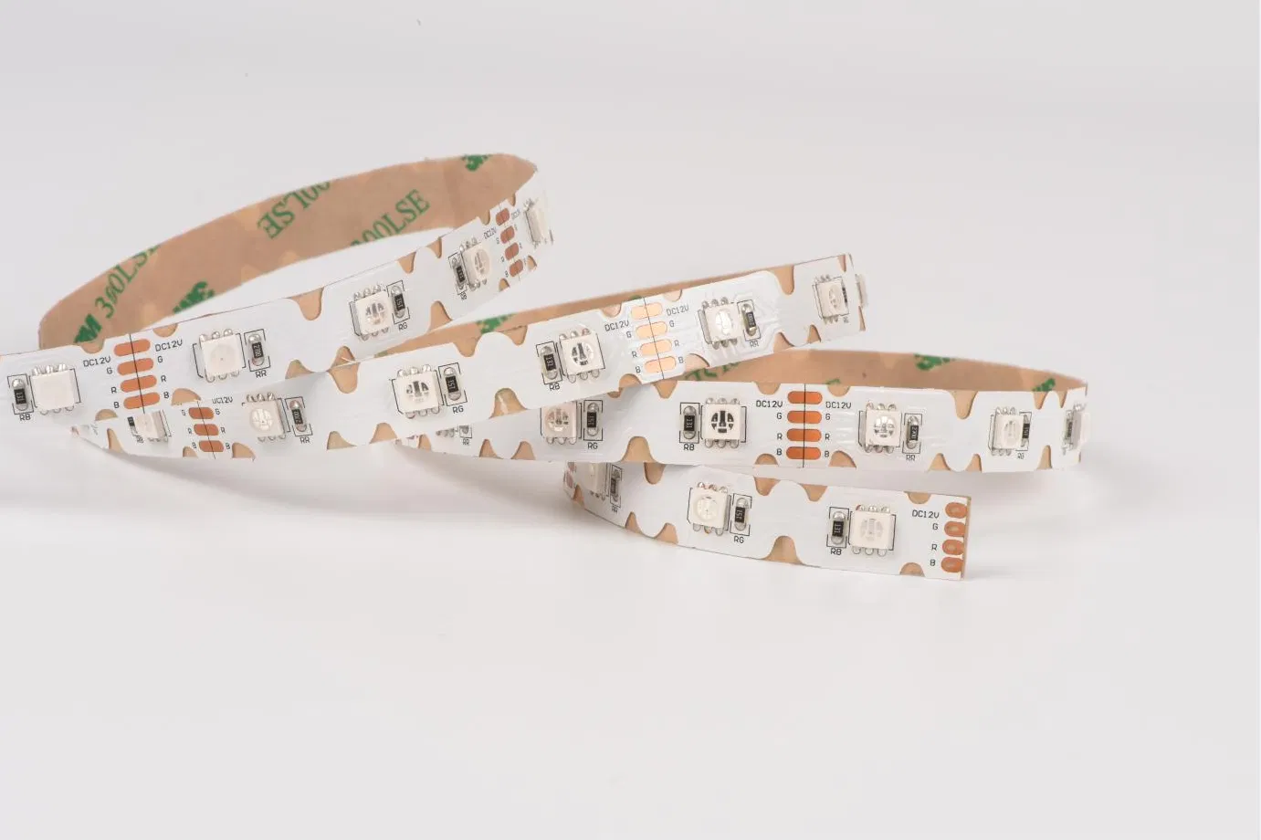 7s Warranty DIY Stabilized Current Solution RGB Zigzag S Shape Bendable High Efficacy 2835 LED Strip