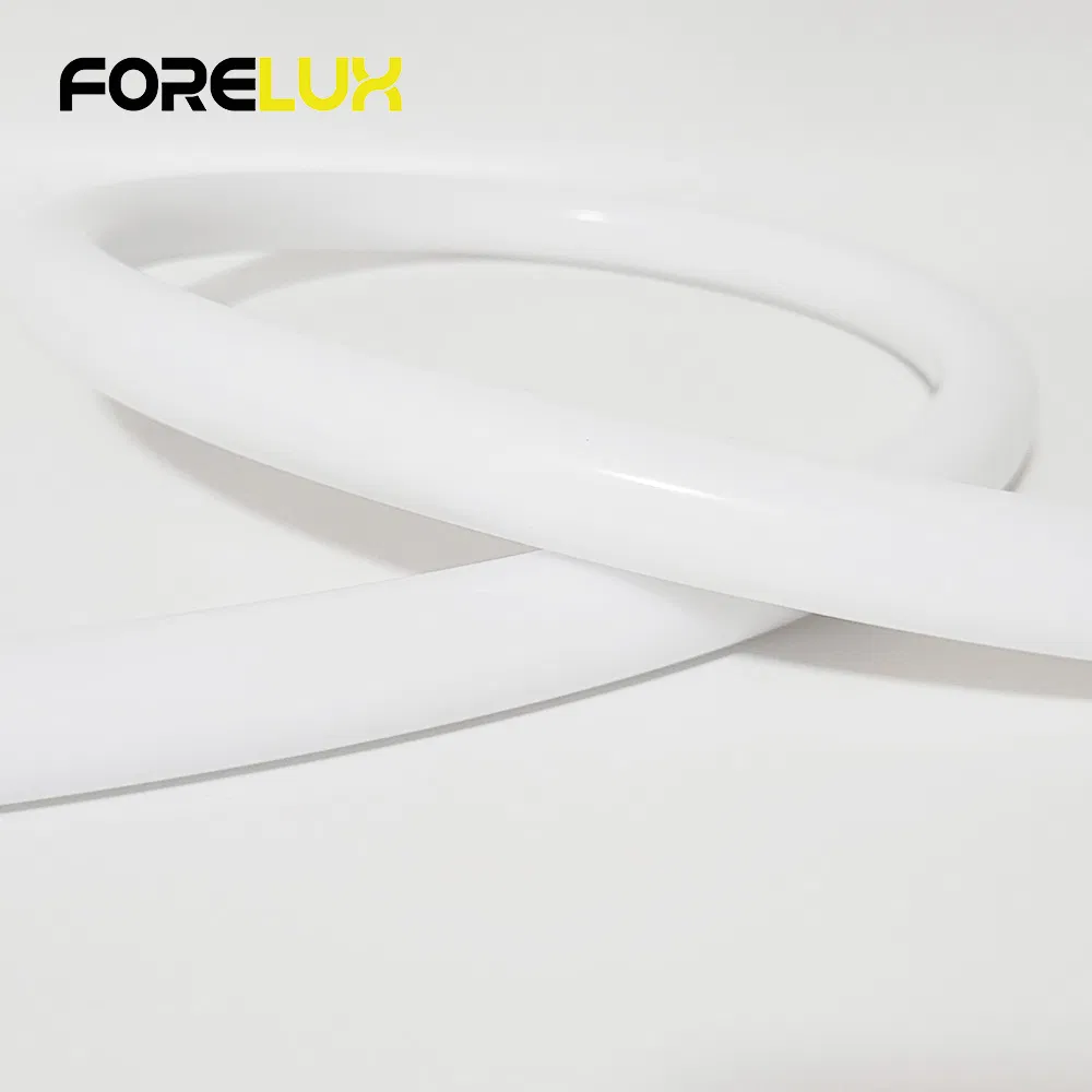 RGB 360 Emitting Angle D25 Silicone LED Neon Flex LED Strip Light for Ambient Lighting