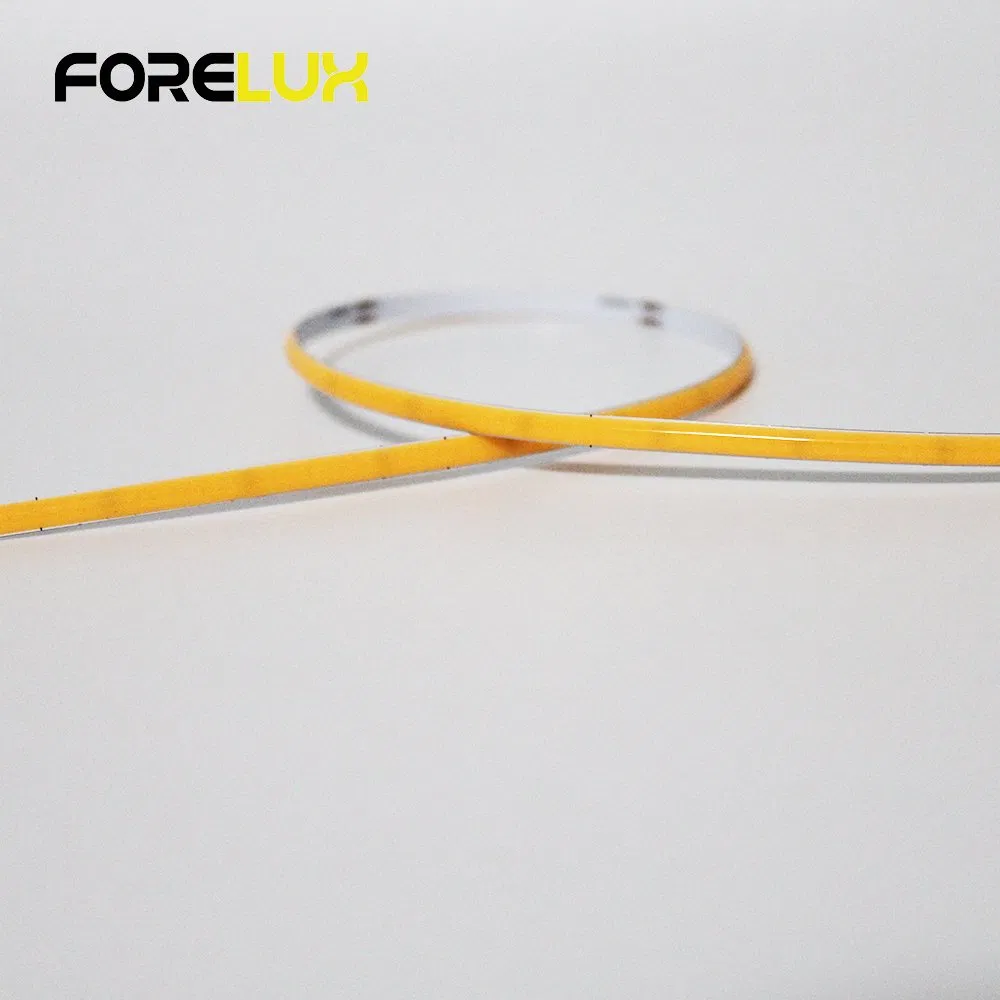 2700K 4000K 6500K Fcob LED CRI 90 95 LED COB Light 480LEDs 24V Slim 3mm 4mm 5mm Ultra Narrow COB Flexible LED Strip