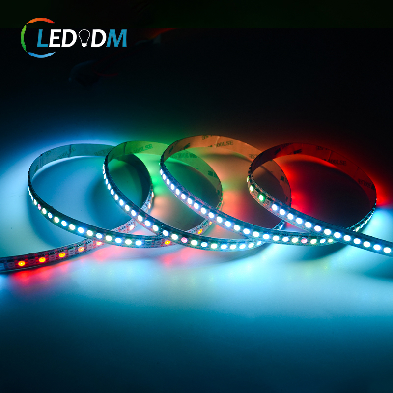 China Wholesale Factory 12V Ws2815 Ws2815b 5050 SMD RGB Digital Addressable LED Light Strips for Lighting Projects