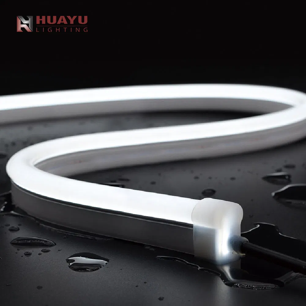 Flexible Cuttable Neon 10X22 Side Glow Mushroom Head Connector Waterproof RGB Smart Addressable LED Strip