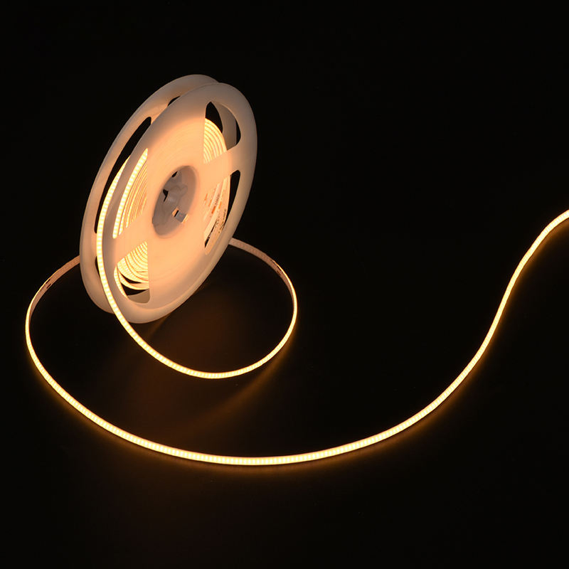 2700-6500K Ultra Narrow 4mm Dimmable COB 12V Natural White Flexible 5mm LED COB Strip