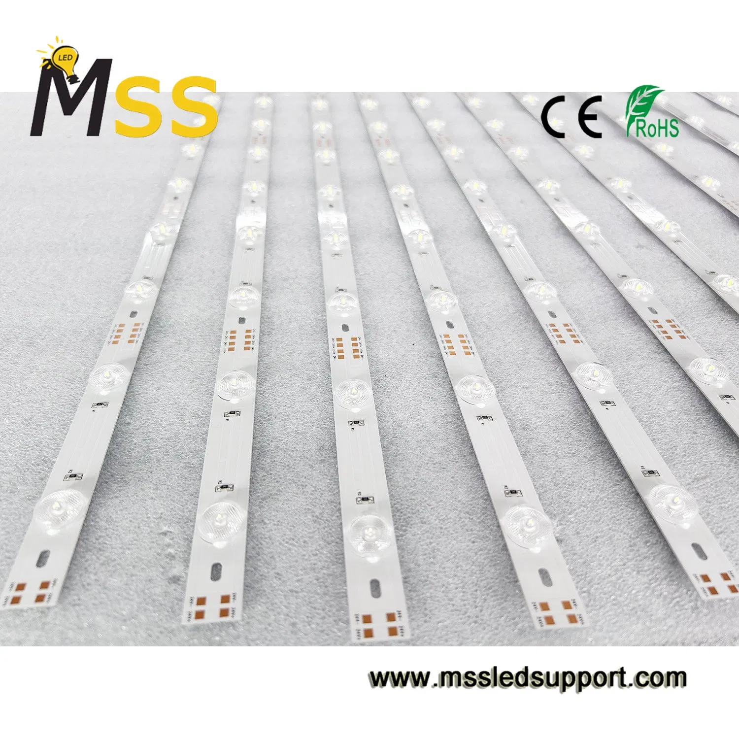 12V 24V High Power Aluminum Lighting Diffusion Reflection SMD3030 Rigid LED Bar with 170lens