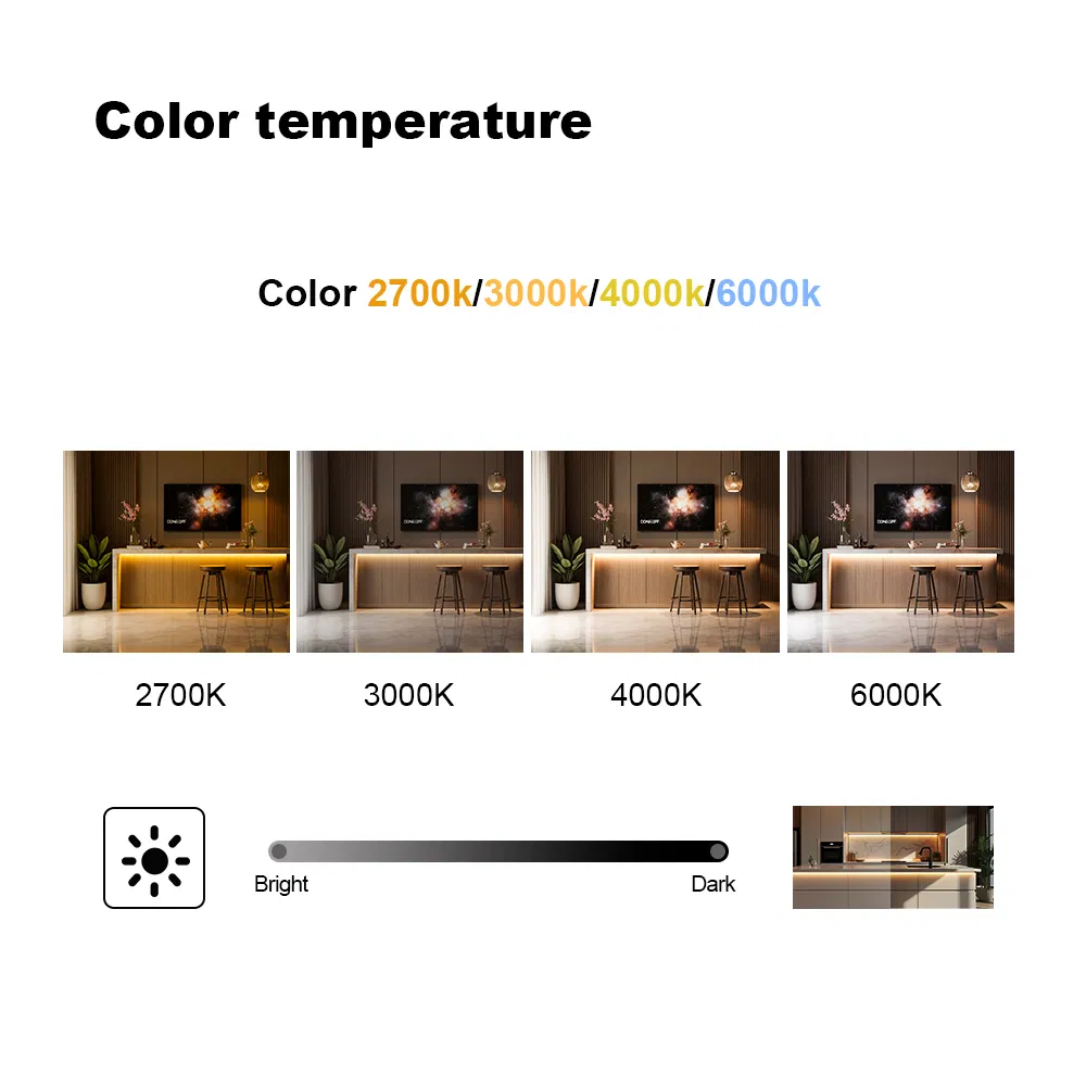 Perfect Zigzag S Shape Easily Bendable SMD2835 12V LED Strip