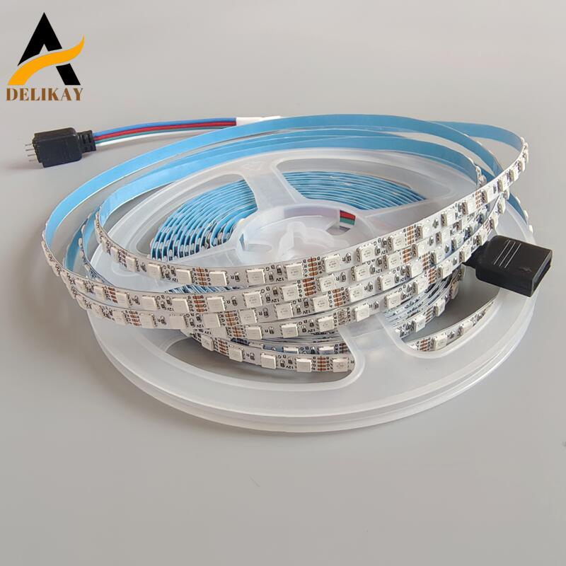 Ultra-Fine RGB LED Strip Slim Narrow Strip Lightbox Soft Light Bar 120 LEDs/M 3535 RGB Light Strips