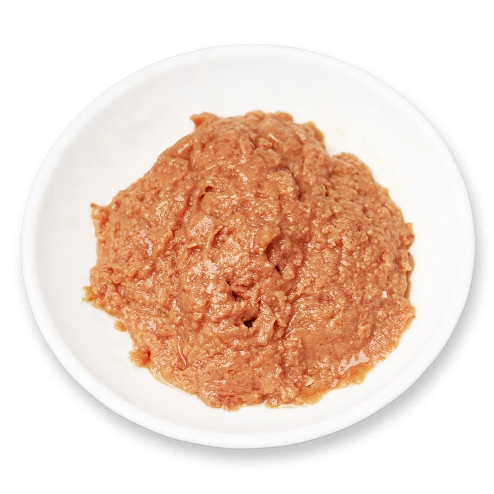 Alimento enlatado de mousse de carne de res al por mayor para mascotas, comida húmeda para perros