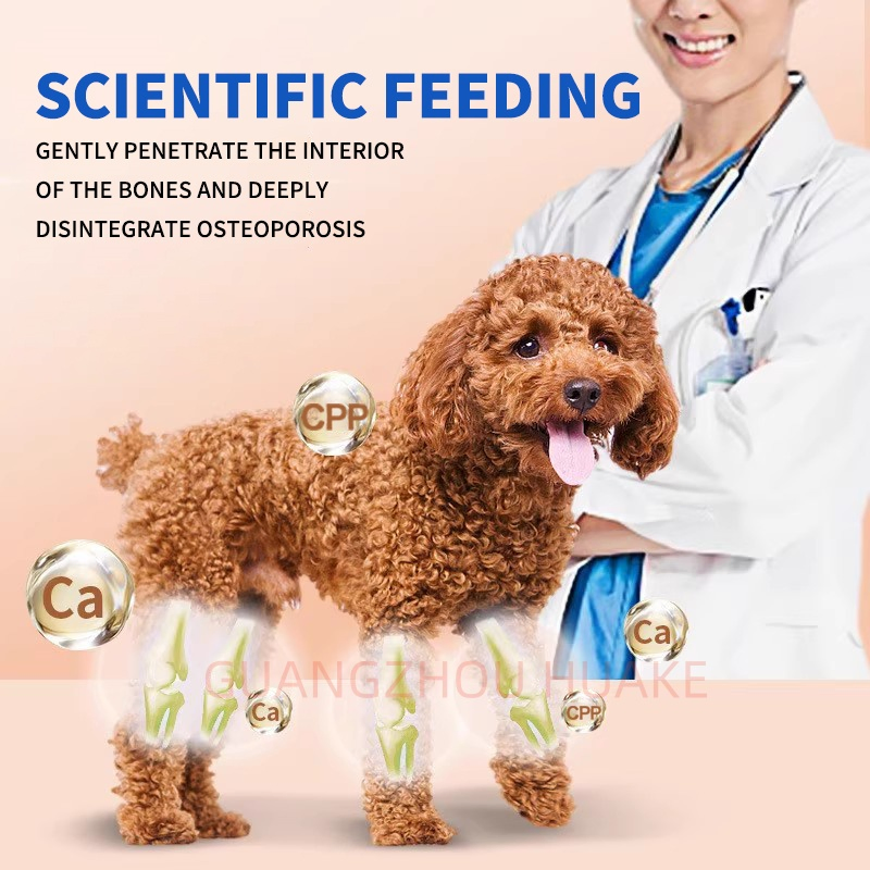 Fórmula Poderosa de Calcio y Lisina para Cachorros y Gatitos - Crecimiento y Desarrollo Saludable