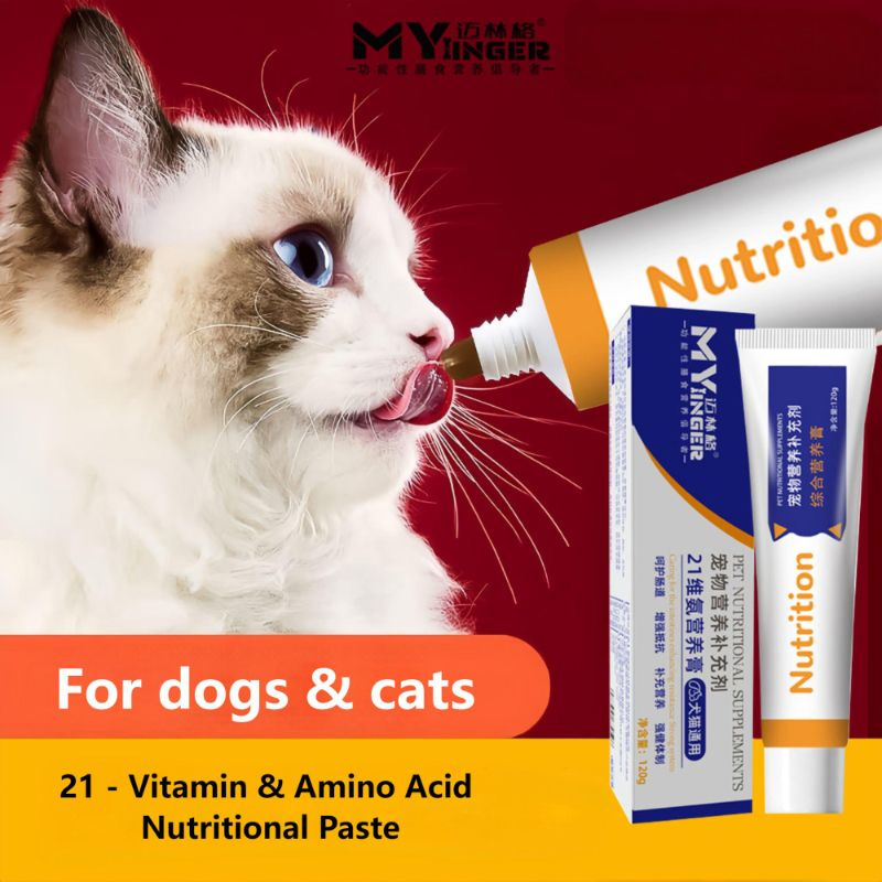 Vitaminas y Aminoácidos Universales 21 para Perros y Gatos