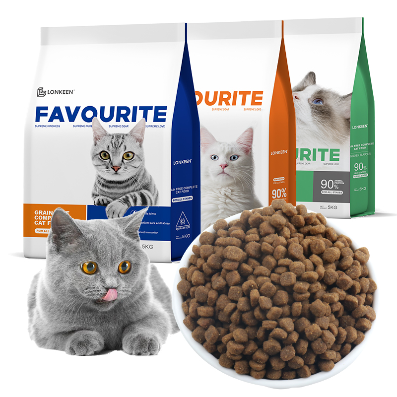 Alimento seco para gatos con soporte digestivo sin adiciones para estómagos sensibles