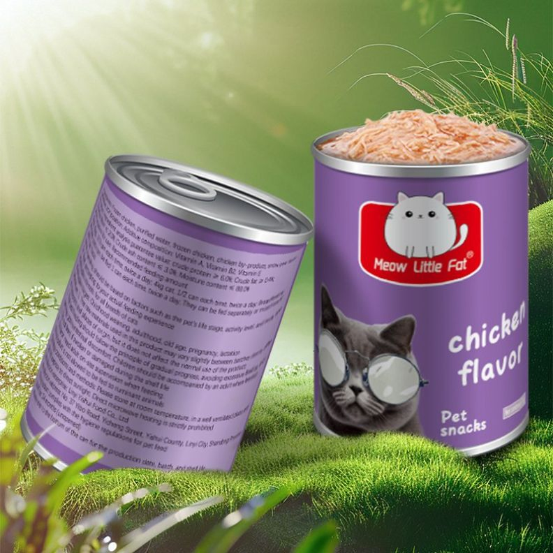 Comida Húmeda Orgánica Premium para Gatos en Latas
