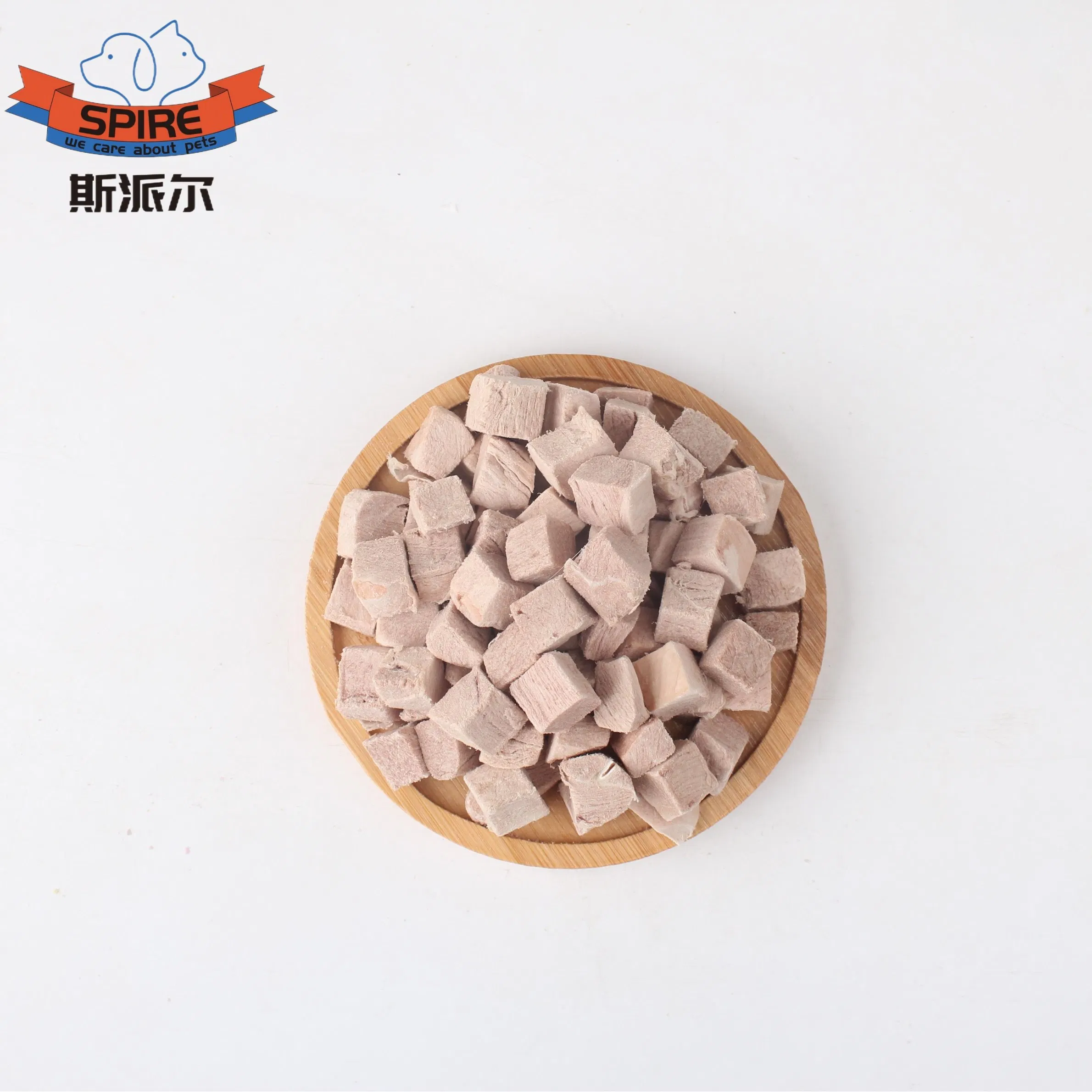 Cubos de pato liofilizados, golosinas deshidratadas para entrenamiento de perros, comida para perros liofilizada, golosinas para gatos