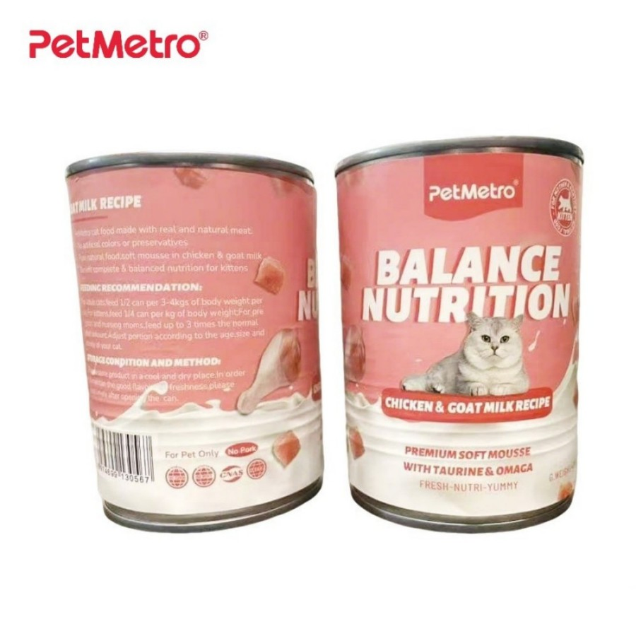 Alimento para gatitos enfocado en el crecimiento, mousse de pollo con leche de cabra y DHA que apoya el desarrollo óseo y cerebral