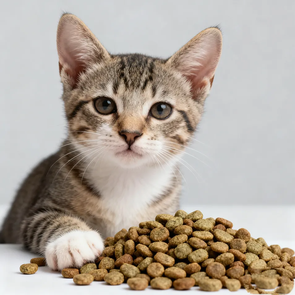 Detalle alimento gatos