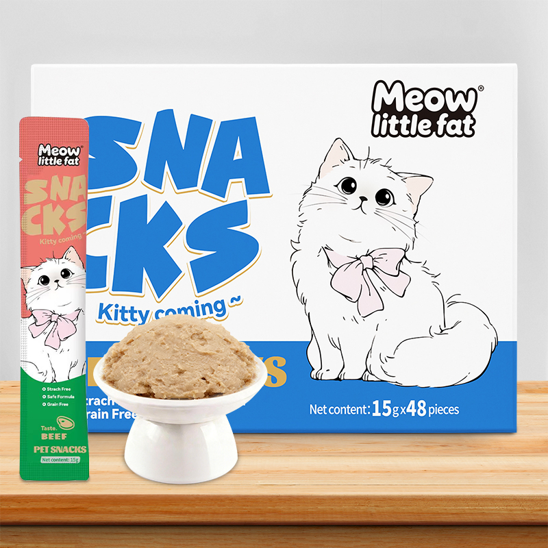 Aperitivos para gatos, bocaditos frescos y deliciosos, golosinas líquidas para gatos, comida para perros