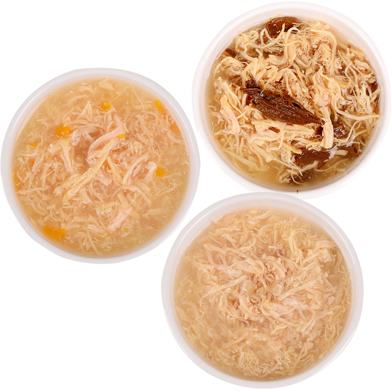 Caldo de Carne Real Easa 35-40g Mezcla 3 Sabores Comida para Gatos