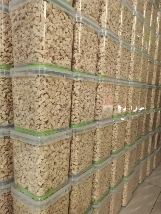 Paquete y laboratorio alimentos para mascotas liofilizados 1