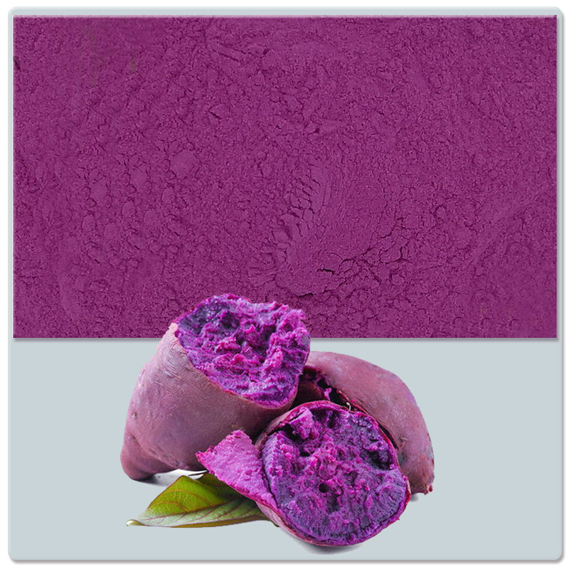 Polvo de batata morada pura deshidratada barata 100% polvo de vegetal para hornear comida para mascotas