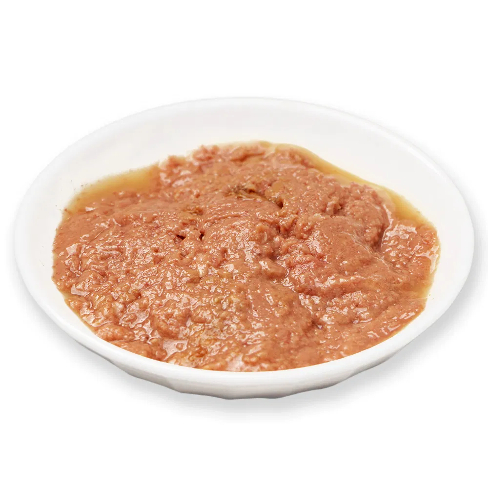 Alimento enlatado de mousse de carne de res al por mayor para mascotas, comida húmeda para perros