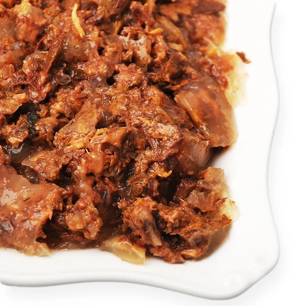 Comida enlatada para gatos atún + verduras frescas comida húmeda de alta calidad fabricante