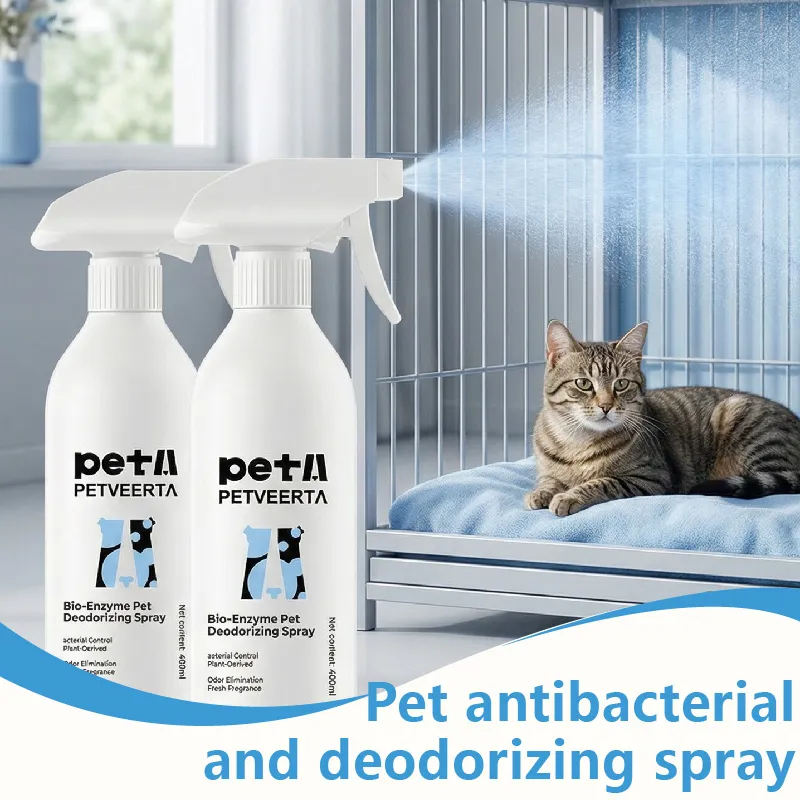 Spray desodorizante para mascotas