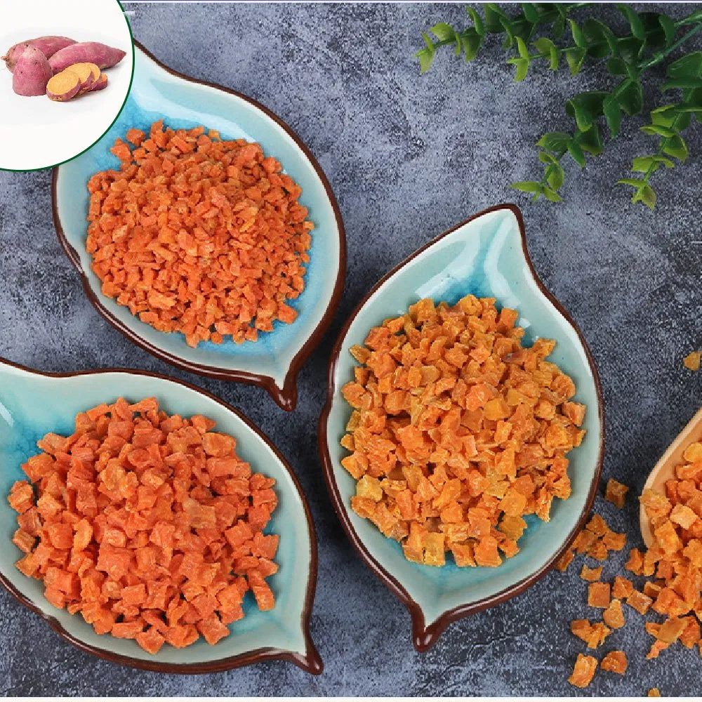 Batata deshidratada, vegetal deshidratado, alimento para mascotas deshidratado