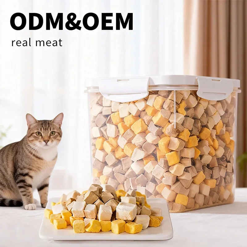 Exportar Grado Apetitoso Comida Liofilizada para Mascotas Snacks Saludables