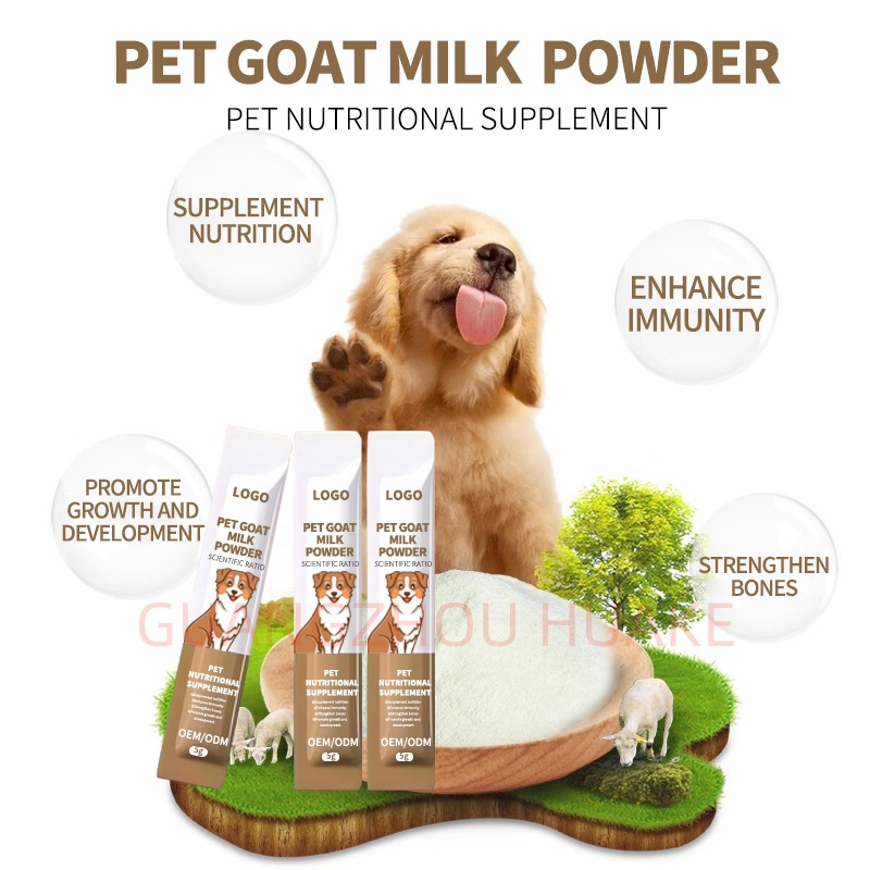 Leche de Cabra en Polvo para Cachorros y Gatitos con Calostro y Proteína de Suero, Apoya un Sistema Inmunológico Fuerte y un Crecimiento Saludable para Mascotas Jóvenes