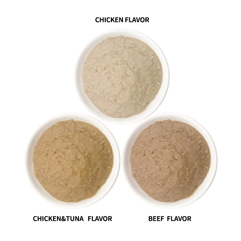Comida para Gatos y Perros OEM Comida Húmeda en Lata para Gatos Snacks 85g