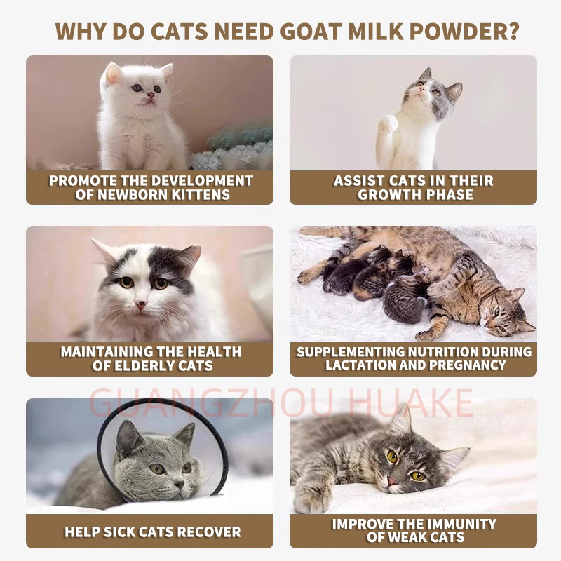 Leche de Cabra en Polvo para Cachorros y Gatitos con Calostro y Proteína de Suero, Apoya un Sistema Inmunológico Fuerte y un Crecimiento Saludable para Mascotas Jóvenes