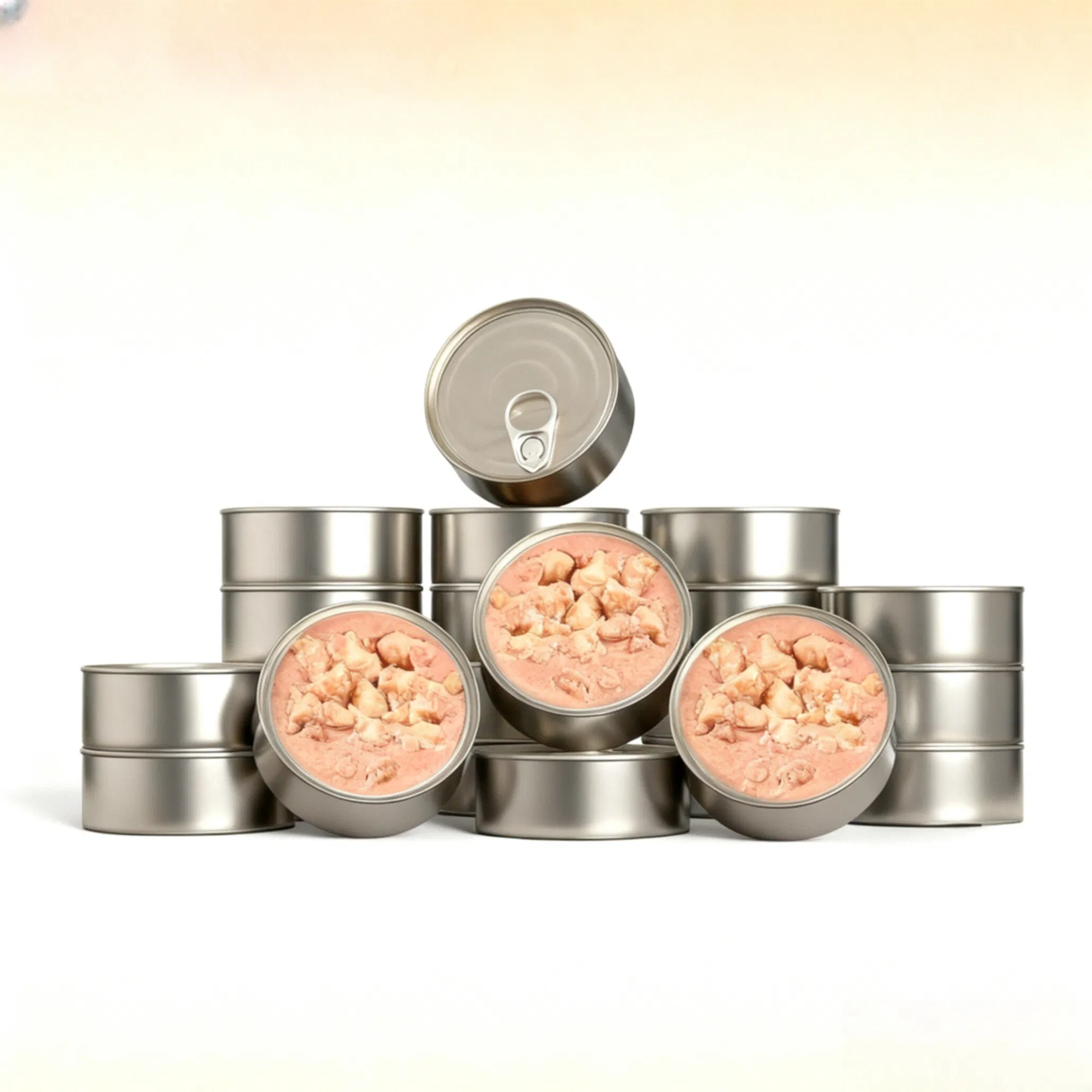 Comida enlatada premium para gatos con pato y guisantes, específicamente para gatos de interior, diseñada para controlar las bolas de pelo y mantener un peso saludable