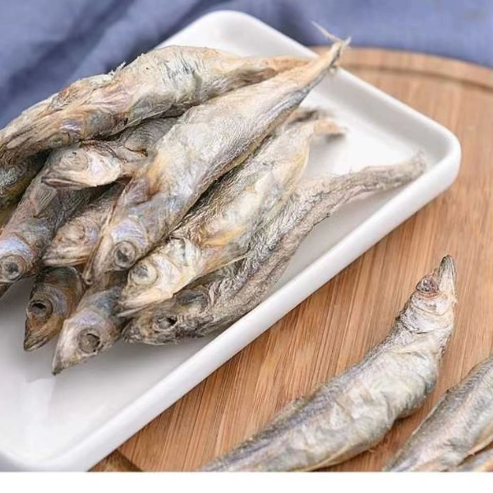 Pescado Capelín Liofilizado Natural Saludable Golosinas para Perros y Gatos Alimento para Mascotas