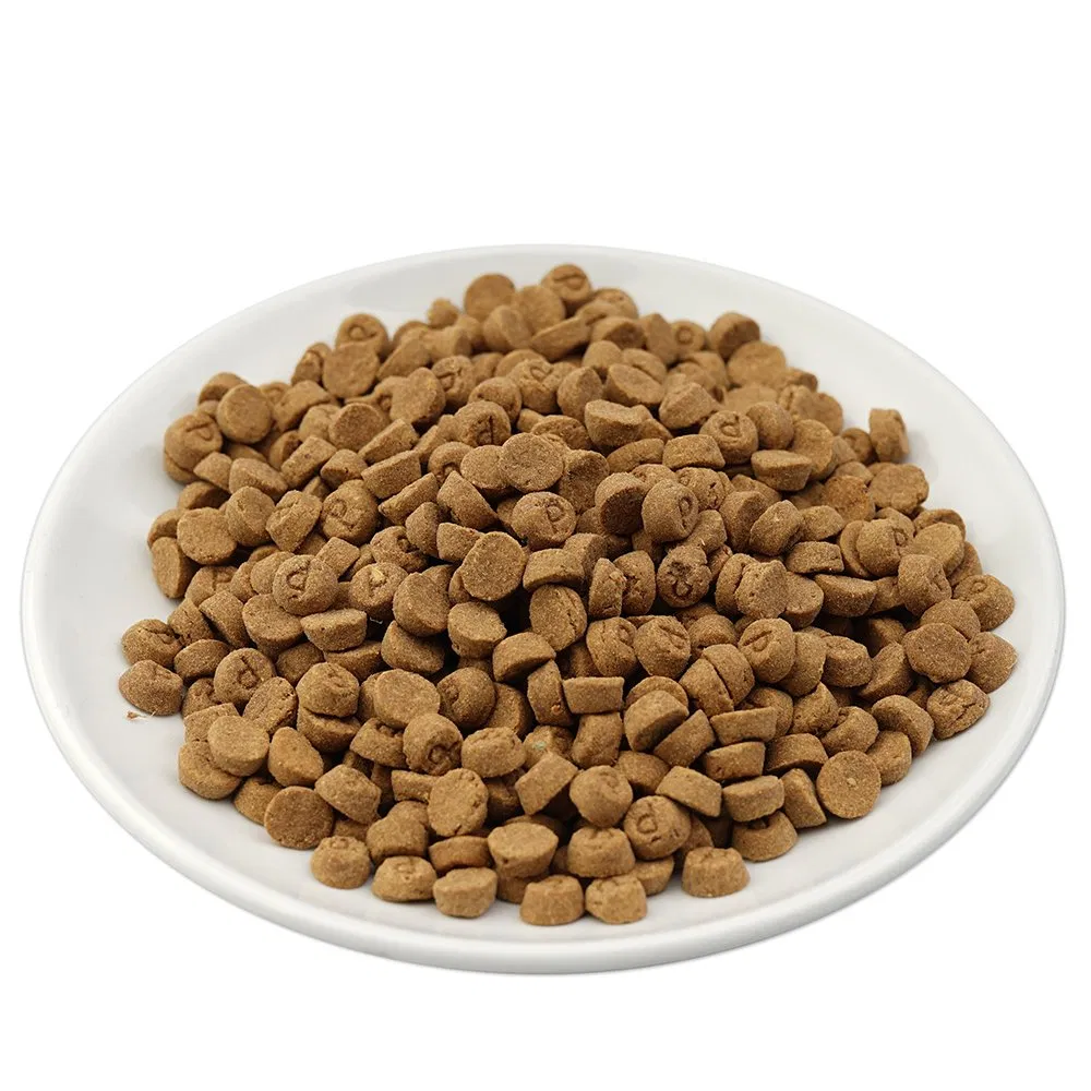 Alimento seco para perros de baja temperatura y alto contenido de proteínas de pollo, pato y conejo