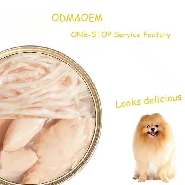 Comida enlatada para gatos y perros 375g Comida húmeda enlatada para mascotas Snack húmedo Comida universal en lata para perros