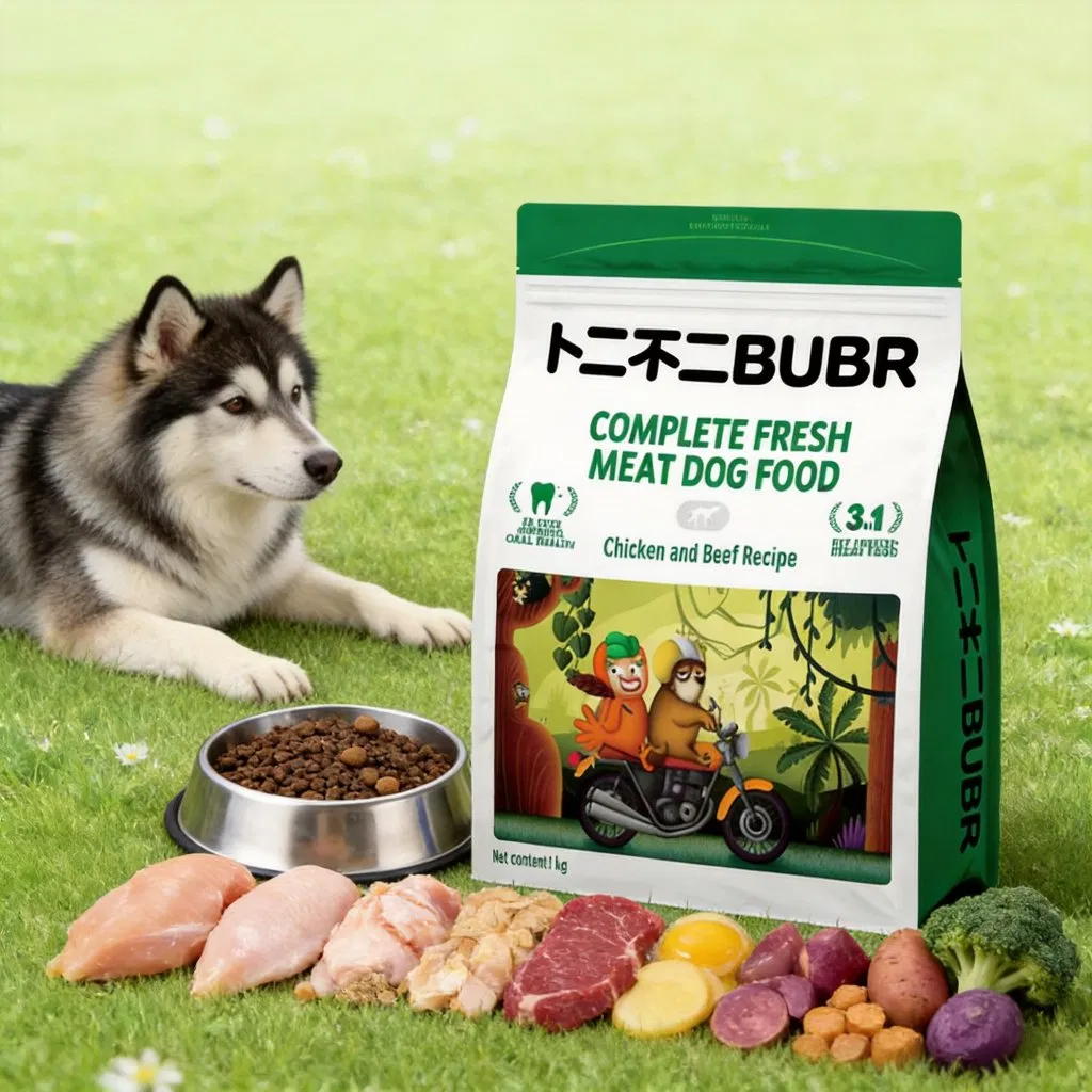 Comida para perros deshidratada y fresca, alta en proteínas, directo de fábrica