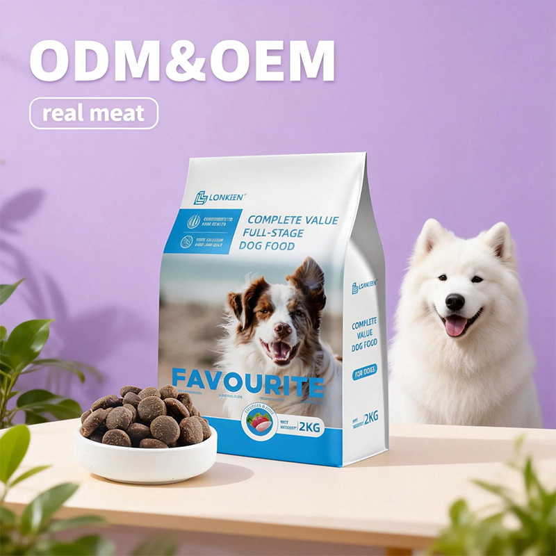 Alimento para perros adultos de cuidado, libre de granos, de materia prima pura de la mejor calidad