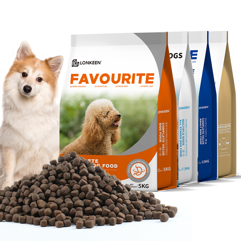 Alimento seco para perros sin granos y alto en proteínas, suministro a granel, alimento para mascotas OEM