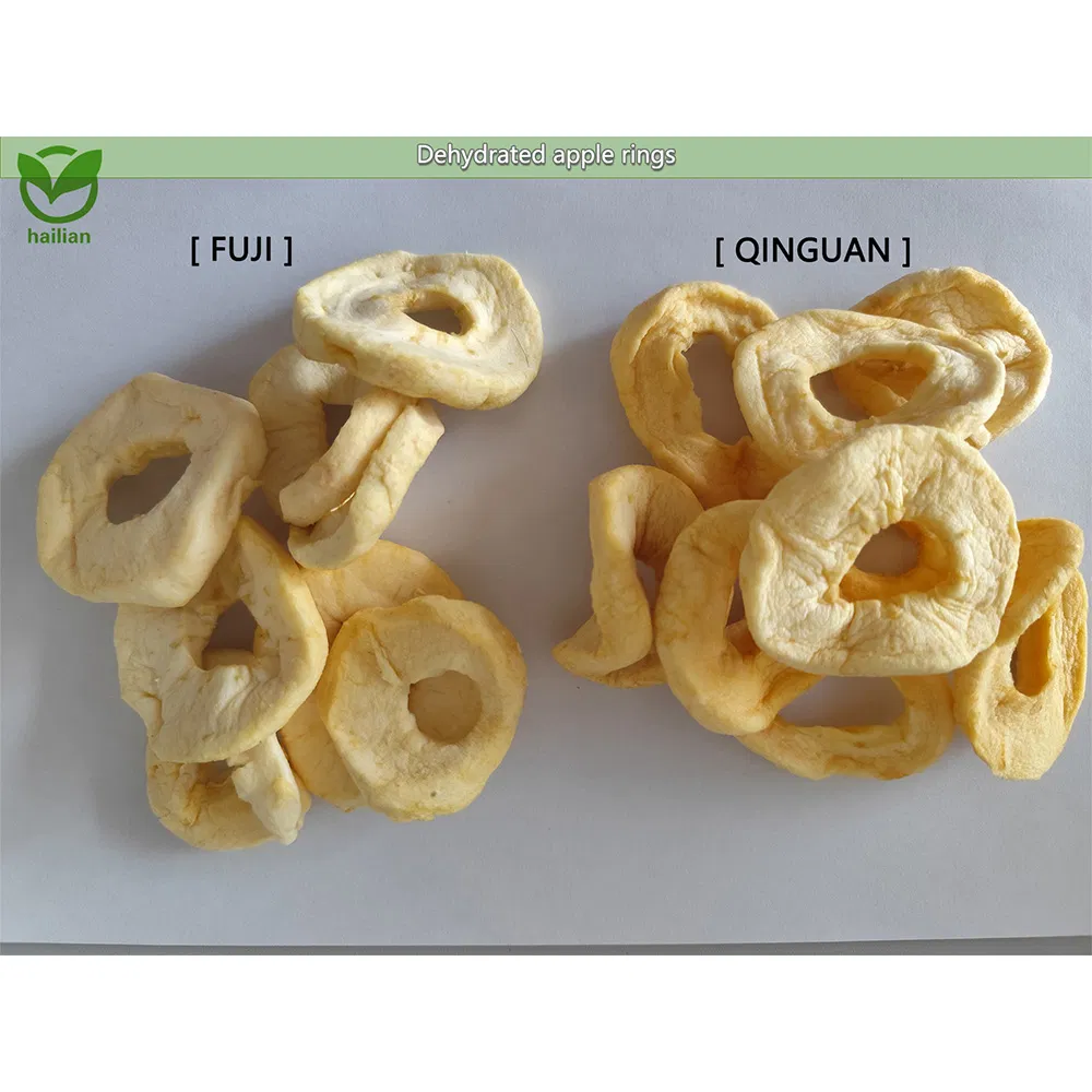 Cubos de manzana seca