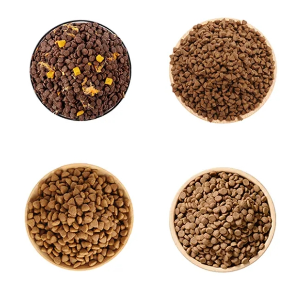 Fábrica de Alimentos para Mascotas Directo Seco Gato Perro Fórmula Sin Granos Venta al por Mayor Alimento para Mascotas Alimento para Gatos de Alta Calidad Alimento Básico de Alta Proteína