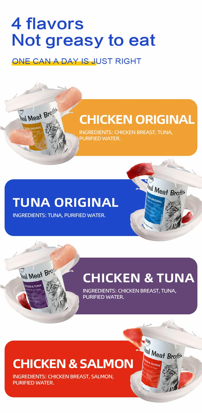 Comida para gatos húmeda orgánica