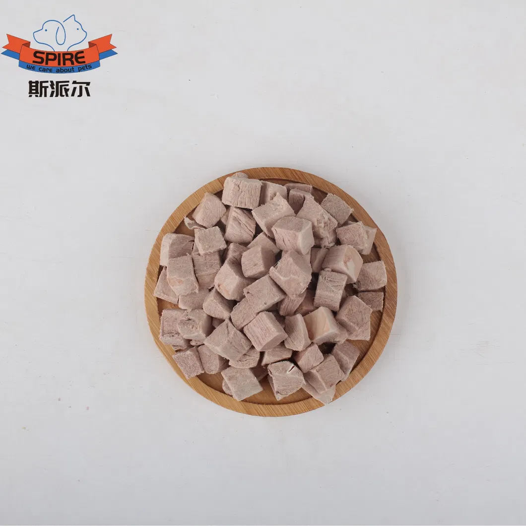 Cubos de pato liofilizados, golosinas deshidratadas para entrenamiento de perros, comida para perros liofilizada, golosinas para gatos