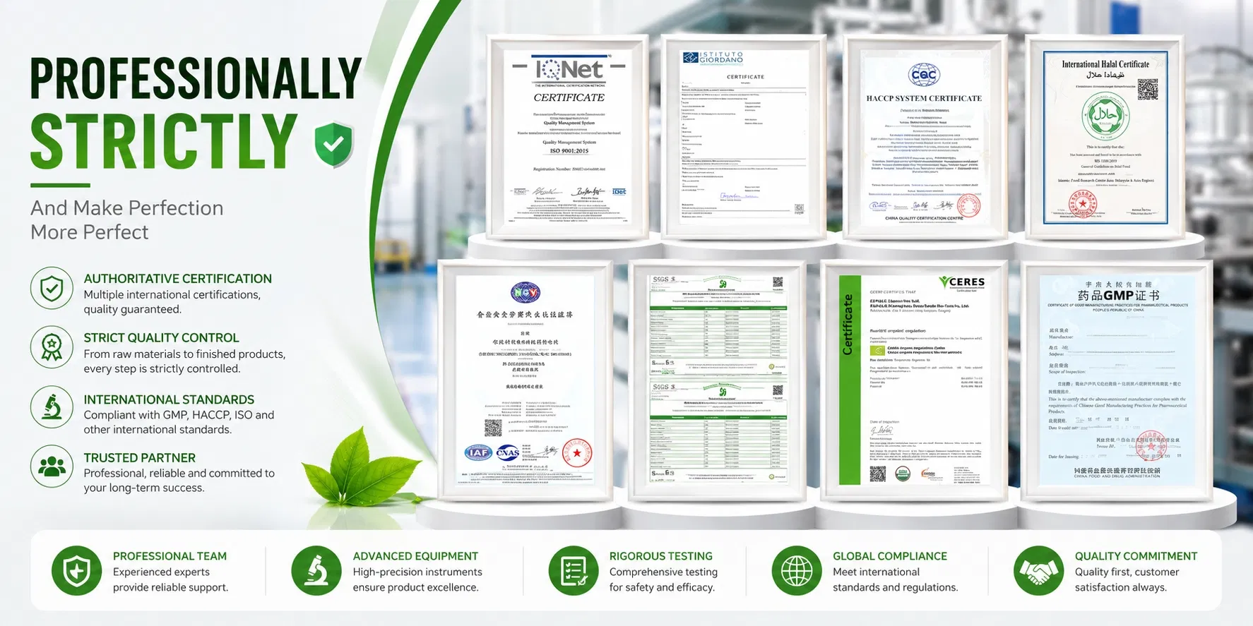 Certificaciones de calidad