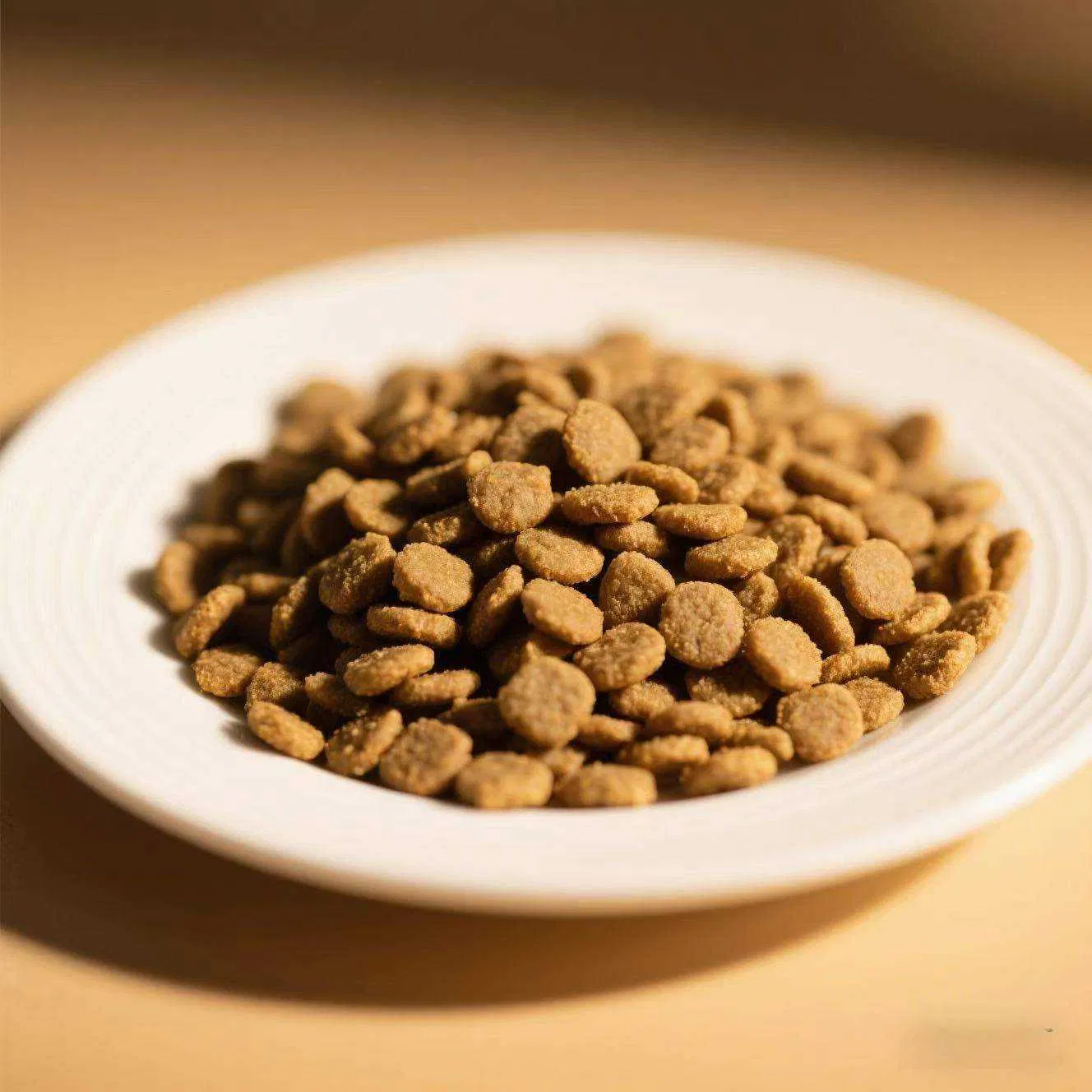 Alimento seco premium de alta proteína para perros y gatos de todas las razas y edades