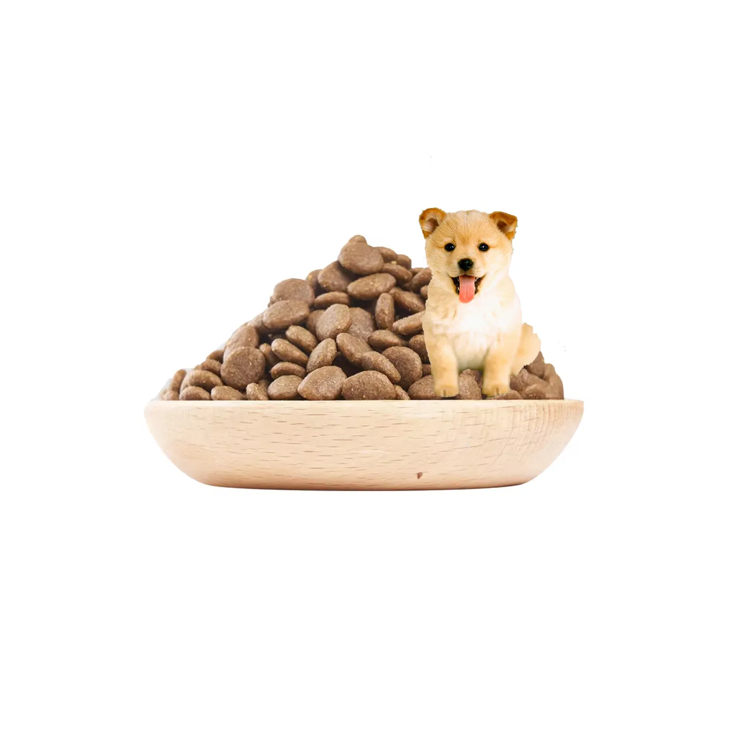 Precio por tonelada de comida para perros deshidratada de la mejor carne al por mayor de la mejor raza