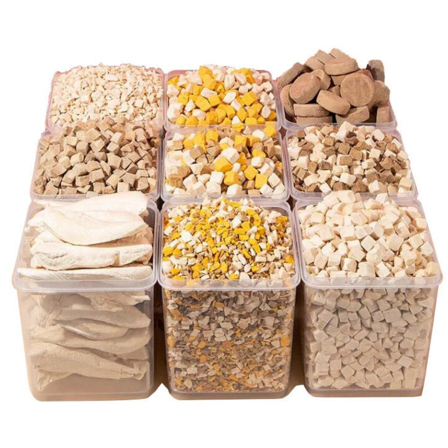 Bocadillos saludables mixtos liofilizados para todas las etapas de la vida