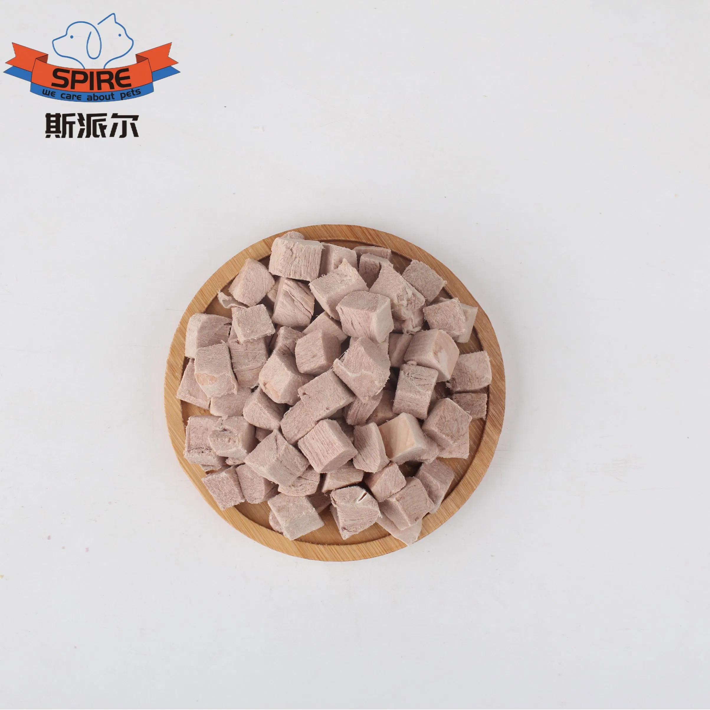 Cubos de pato liofilizados, golosinas deshidratadas para entrenamiento de perros, comida para perros liofilizada, golosinas para gatos