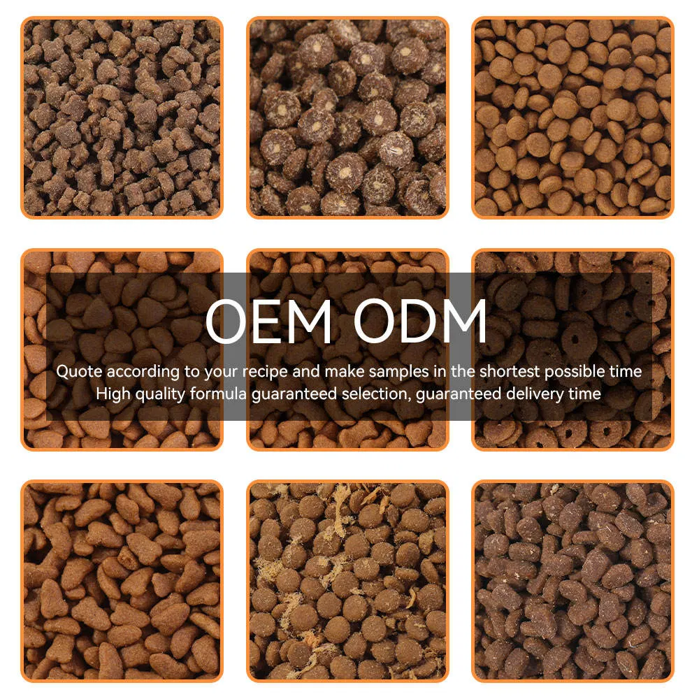 Alimento para gatos seco de alta calidad de marca privada 1kg