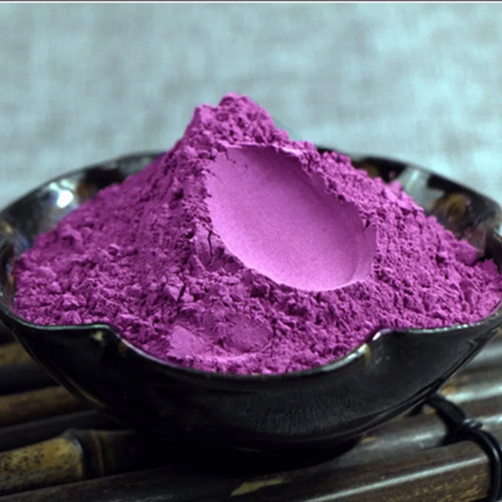 Polvo de batata morada pura deshidratada barata 100% polvo de vegetal para hornear comida para mascotas
