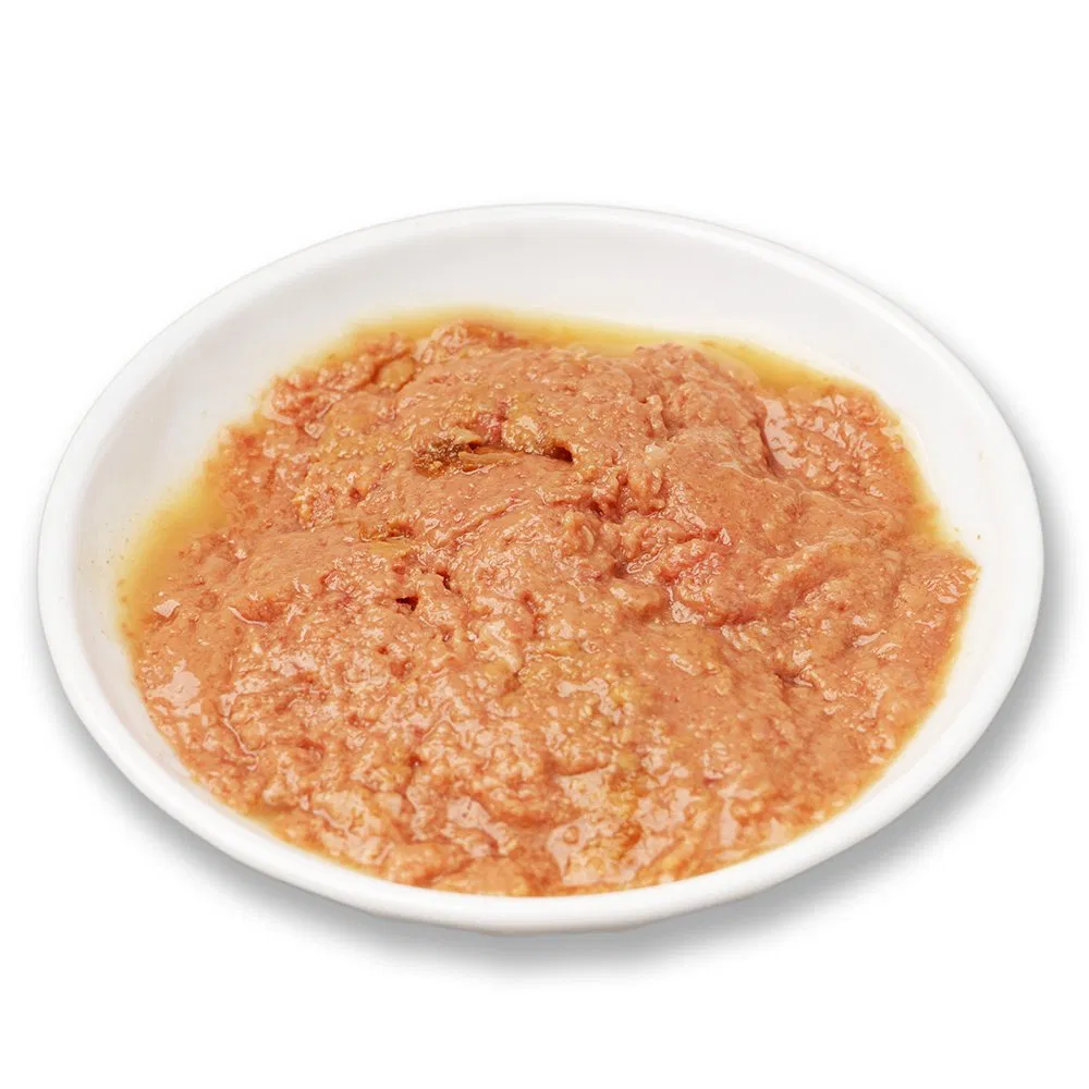 Alimento enlatado de mousse de carne de res al por mayor para mascotas, comida húmeda para perros