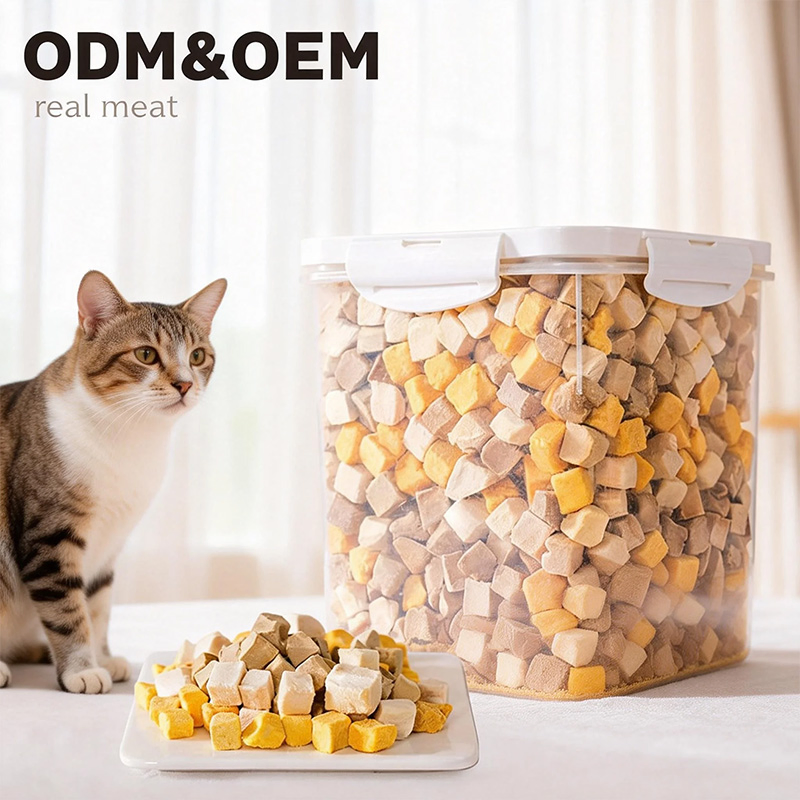 Exportar Grado Apetitoso Comida Liofilizada para Mascotas Snacks Saludables