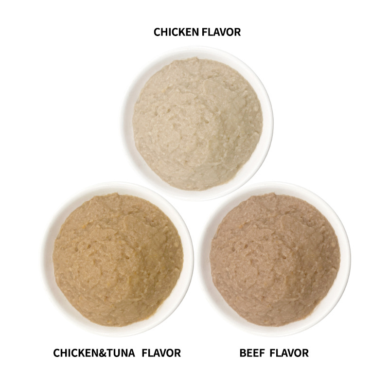 Comida para Gatos y Perros OEM Comida Húmeda en Lata para Gatos Snacks 85g